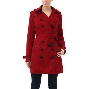 BGSD Waterproof Hooded Mid Length Trench Coat - M